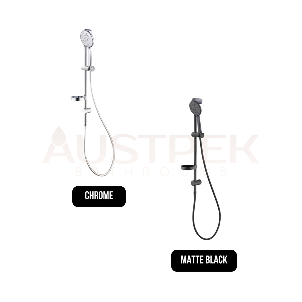 OLIVERI COPENHAGEN HAND SHOWER WITH RAIL MATTE BLACK