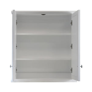 TURNER HASTINGS COVENTRY SATIN WHITE MIRROR SHAVING CABINET 750X810MM