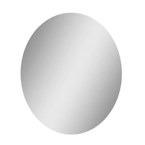 THERMOGROUP ABLAZE OVAL POLISHED EDGE MIRROR WITH DEMISTER 750X900MM