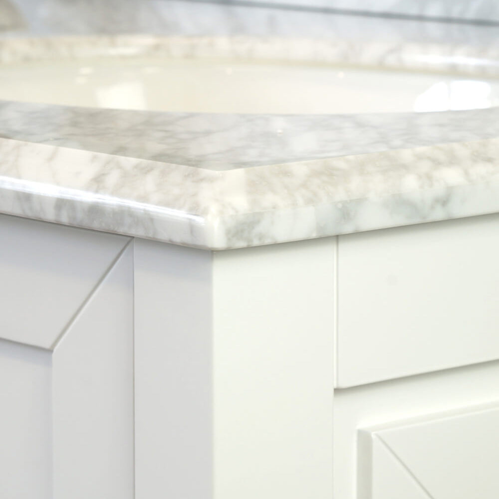 TURNER HASTINGS COVENTRY SATIN WHITE 1500MM DOUBLE BOWL FLOOR STANDING VANITY PACKAGE