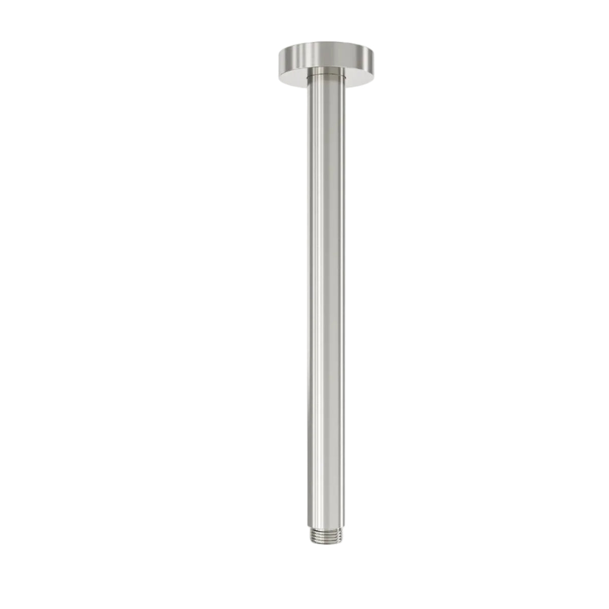 LINSOL CORSICA ROUND CEILING ARM 300MM BRUSHED NICKEL
