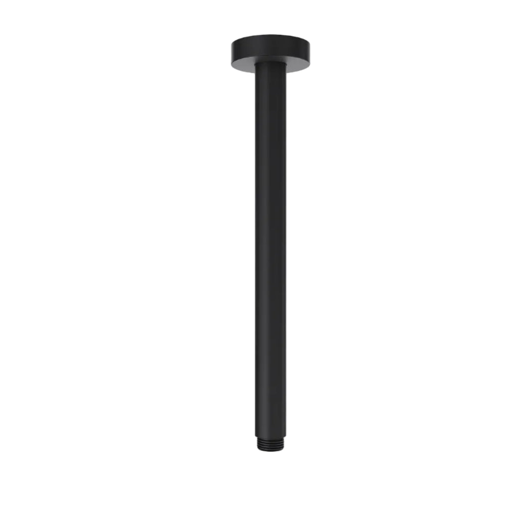 Linsol Corsica Round Ceiling Arm 300mm Matte Black