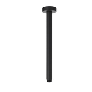 Linsol Corsica Round Ceiling Arm 300mm Matte Black