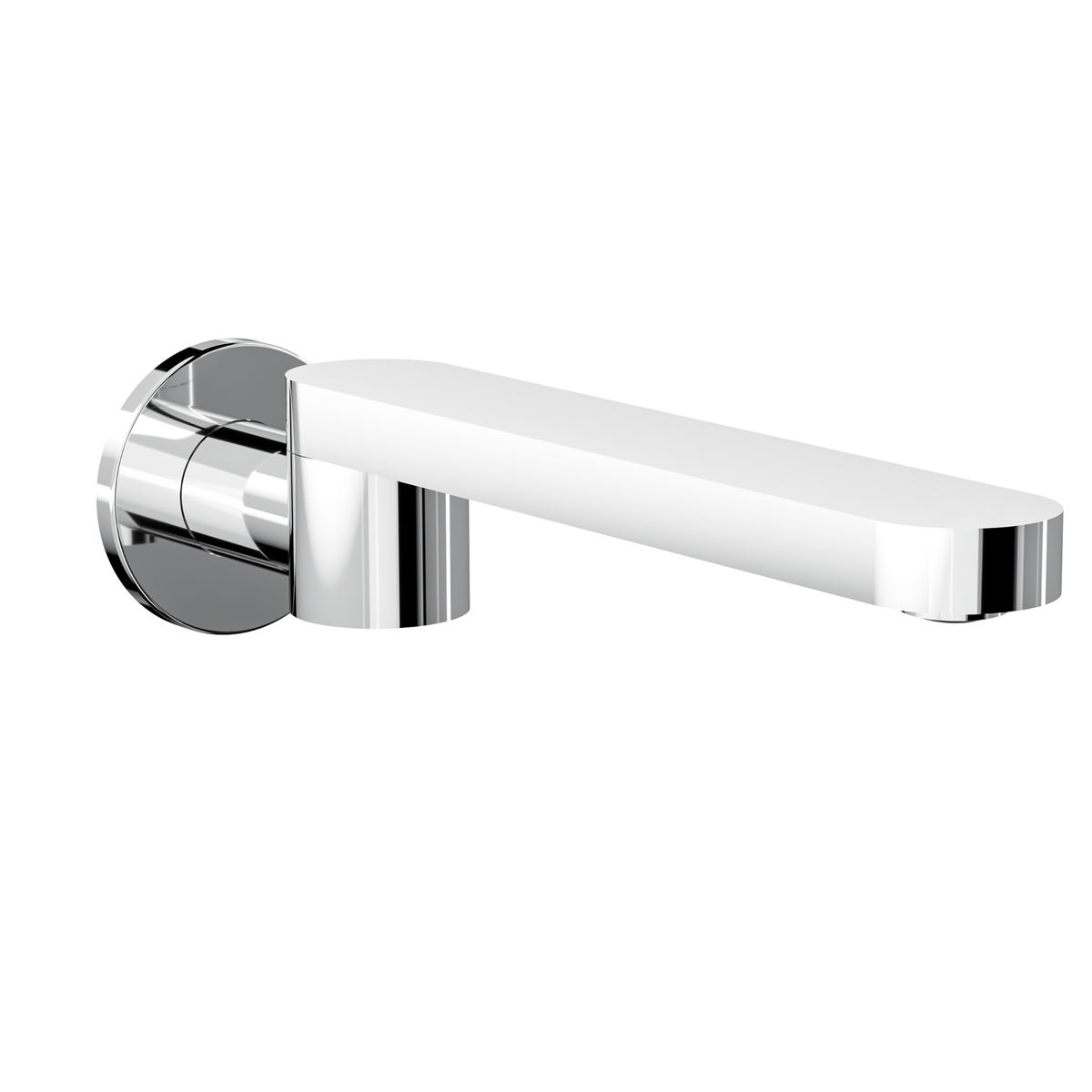 Linsol Corsica S2 Swivel Wall Bath Spout 238mm Chrome - Alternate View
