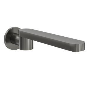 Linsol Corsica S2 Swivel Wall Bath Spout 238mm Gun Metal - Alternate View