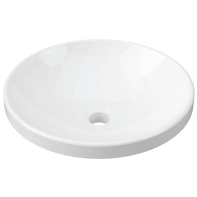 DUROCLASS CORRIDA INSET BASIN GLOSS WHITE 430MM