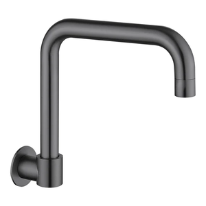 HELLYCAR IDEAL SWIVEL WALL BASIN / SINK OUTLET 198MM BRUSHED GUN METAL