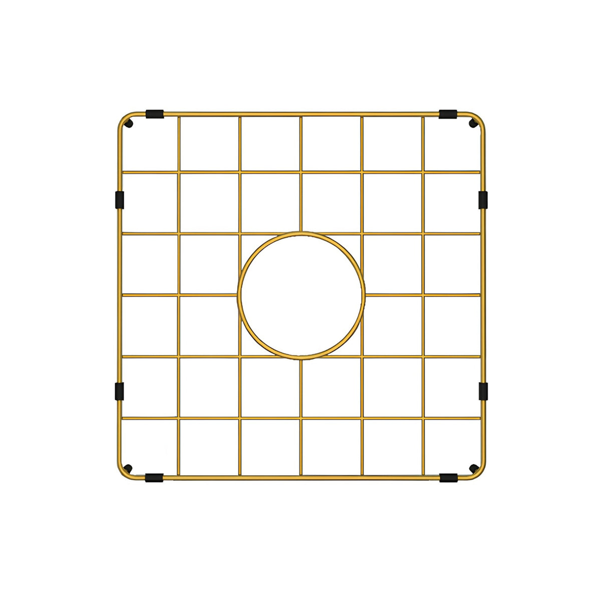 TURNER HASTINGS CUISINE PROTECTIVE SINK GRID 340MM BRUSHED BRASS