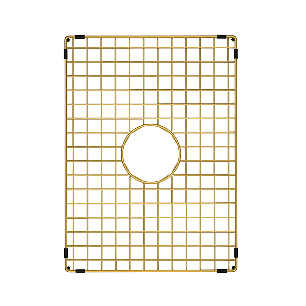 TURNER HASTINGS CUISINE STEEL GRID 500MM BRUSHED BRASS
