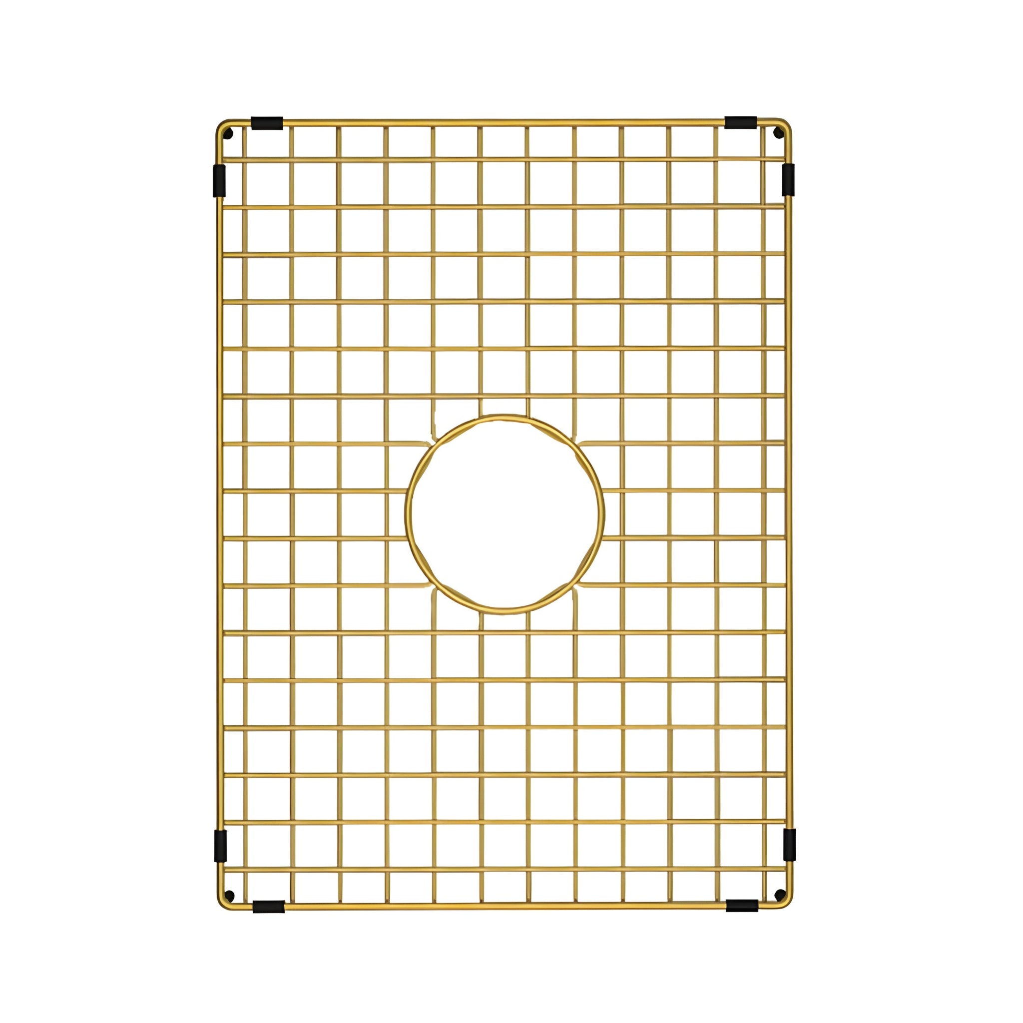 TURNER HASTINGS CUISINE STEEL GRID 500MM BRUSHED BRASS