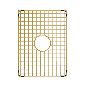 TURNER HASTINGS CUISINE STEEL GRID 500MM BRUSHED BRASS