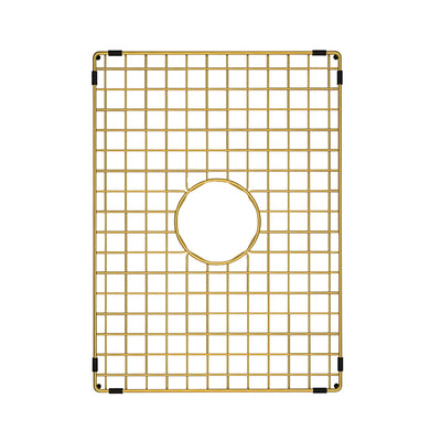 TURNER HASTINGS CUISINE STEEL GRID 500MM BRUSHED BRASS