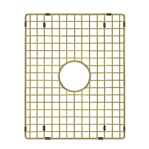 TURNER HASTINGS CUISINE STAINLESS STEEL GRID 355MM BRUSHED BRASS