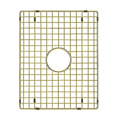 TURNER HASTINGS CUISINE STAINLESS STEEL GRID 355MM BRUSHED BRASS