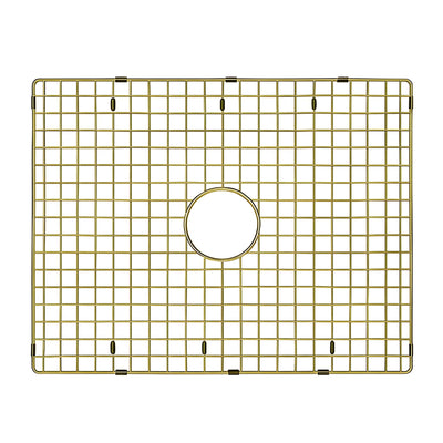 TURNER HASTINGS CUISINE STAINLESS STEEL GRID 480MM BRUSHED BRASS