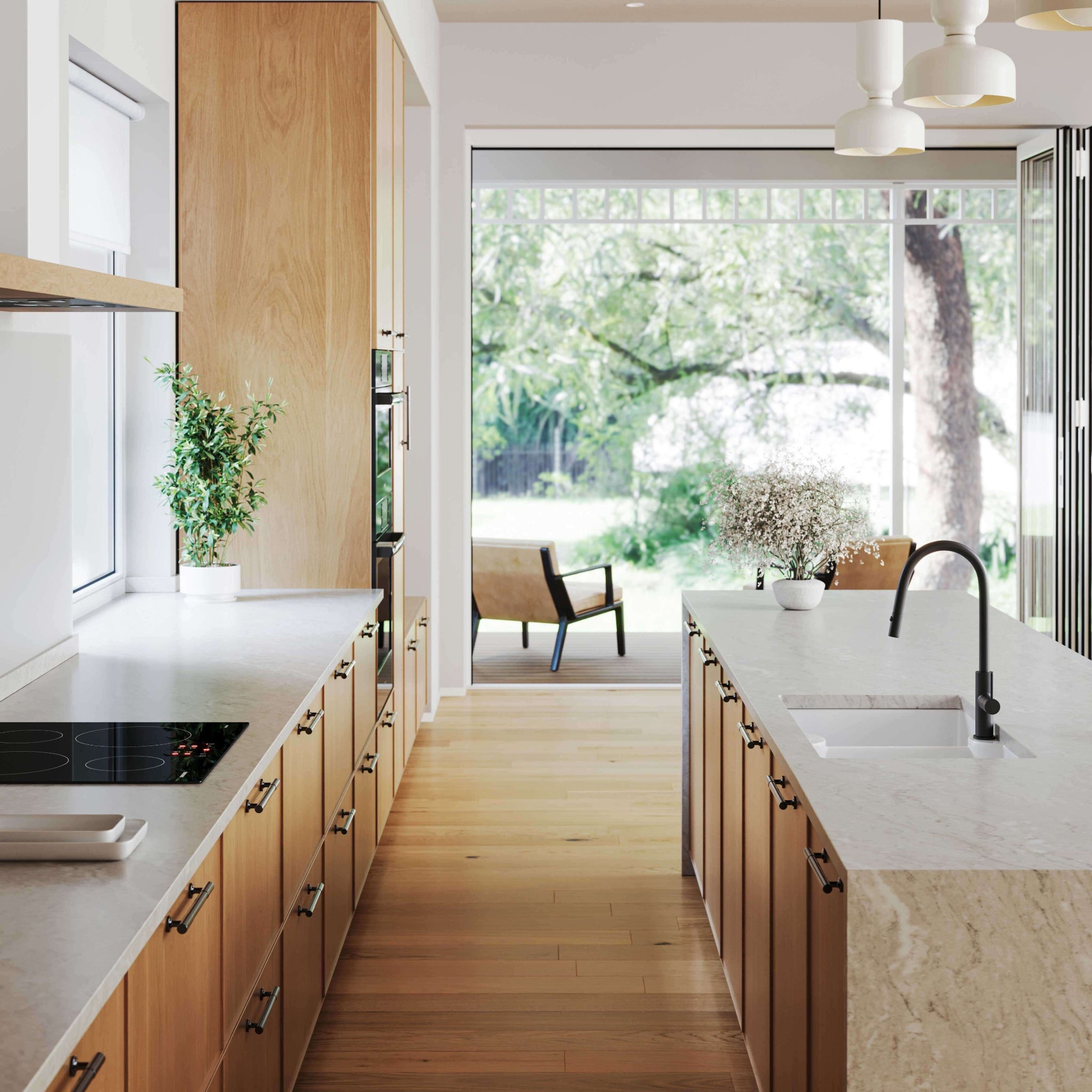 TURNER HASTINGS CUISINE INSET AND UNDERMOUNT FINE FIRECLAY DOUBLE BOWL SINK WITH TAPHOLE GLOSS WHITE 860MM