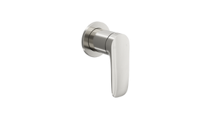 LINSOL CURVA WALL MIXER 124MM BRUSHED NICKEL - Alternate View