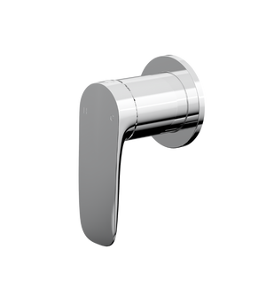 LINSOL CURVA WALL MIXER 124MM CHROME