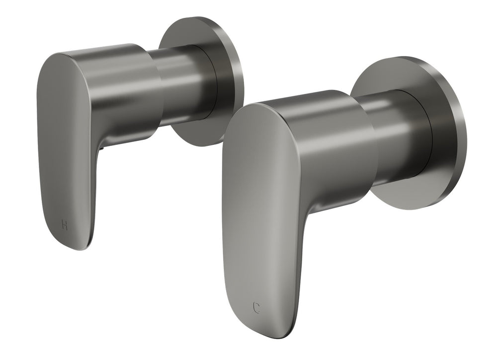 LINSOL CURVA WALL TOP ASSEMBLIES 87MM GUN METAL
