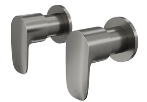LINSOL CURVA WALL TOP ASSEMBLIES 87MM GUN METAL
