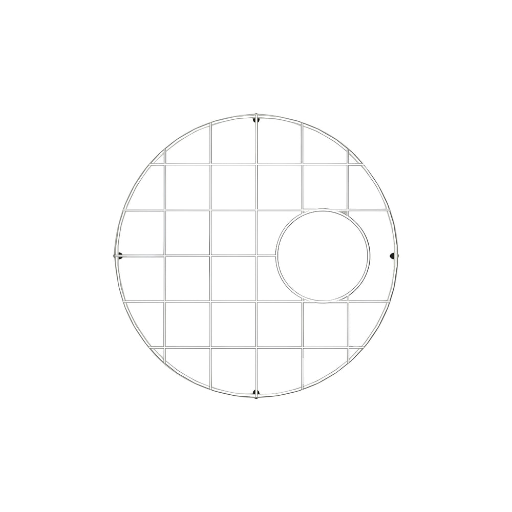 TURNER HASTINGS CUISINE ROUND PROTECTIVE SINK GRID 355MM STAINLESS STEEL