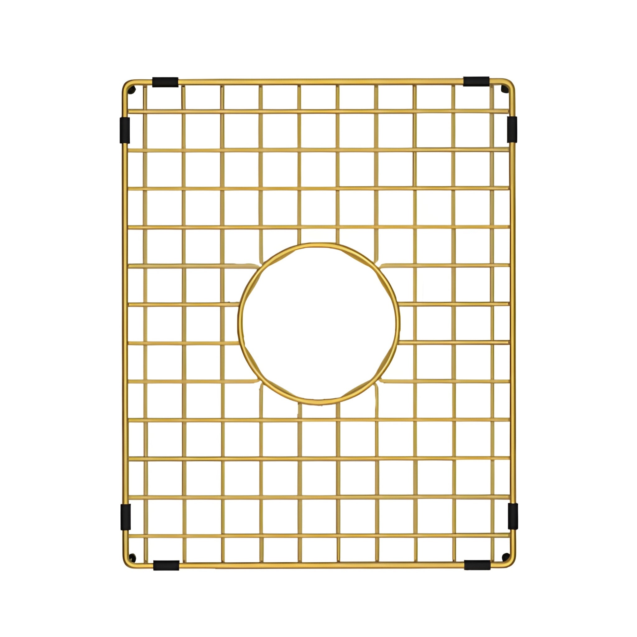 TURNER HASTINGS COVE STAINLESS STEEL GRID 380MM BRUSHED BRASS