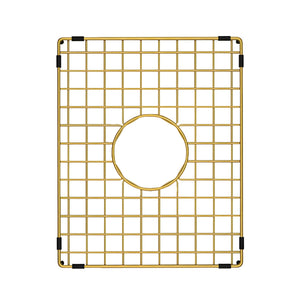 TURNER HASTINGS COVE STAINLESS STEEL GRID 380MM BRUSHED BRASS