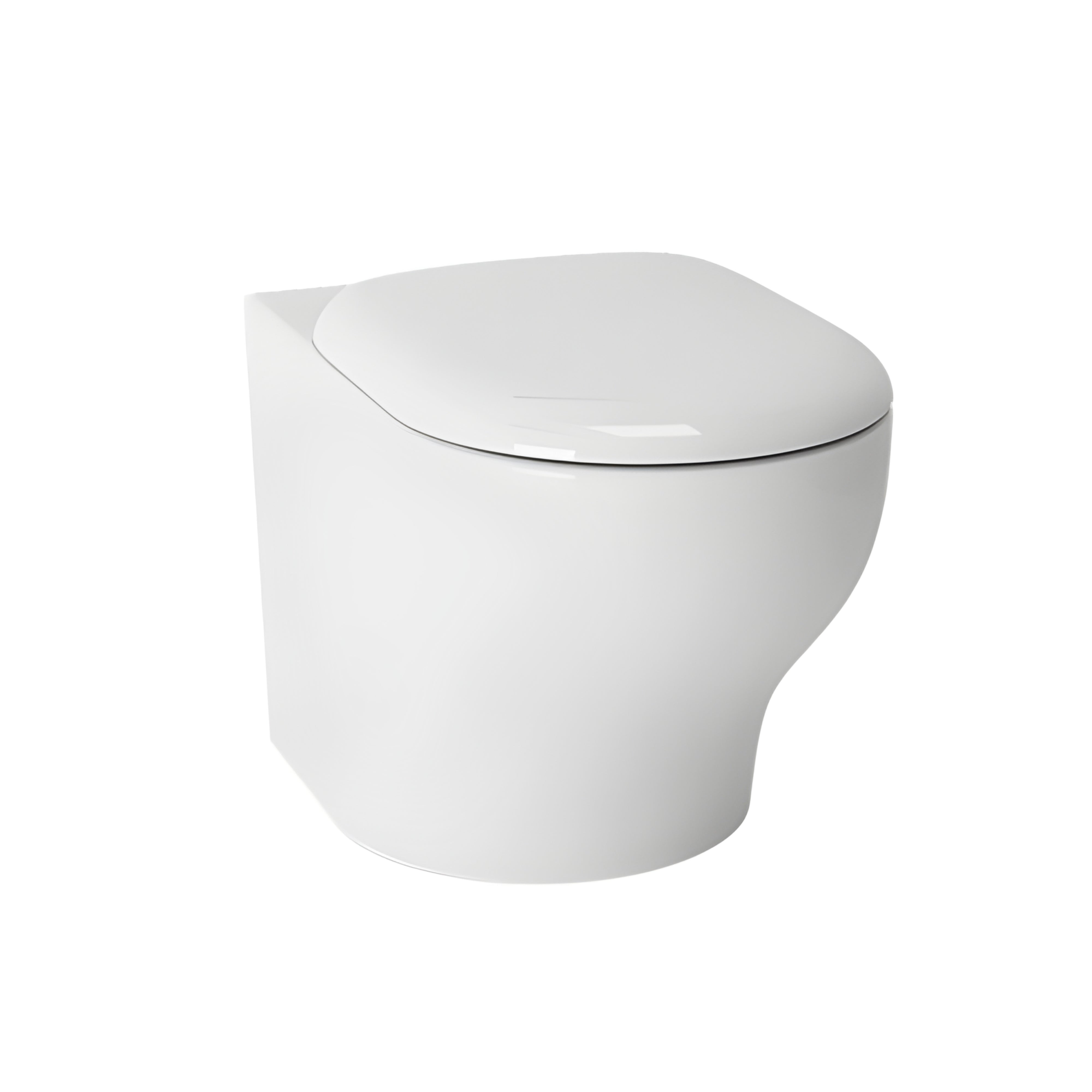 TOTO HAYON WALL FACED TOILET (D-SHAPE) GLOSS WHITE