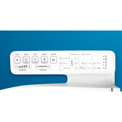 TOTO AVANTE WALL HUNG TOILET AND C2 WASHLET W/ SIDE CONTROL PACKAGE ELONGATED GLOSS WHITE