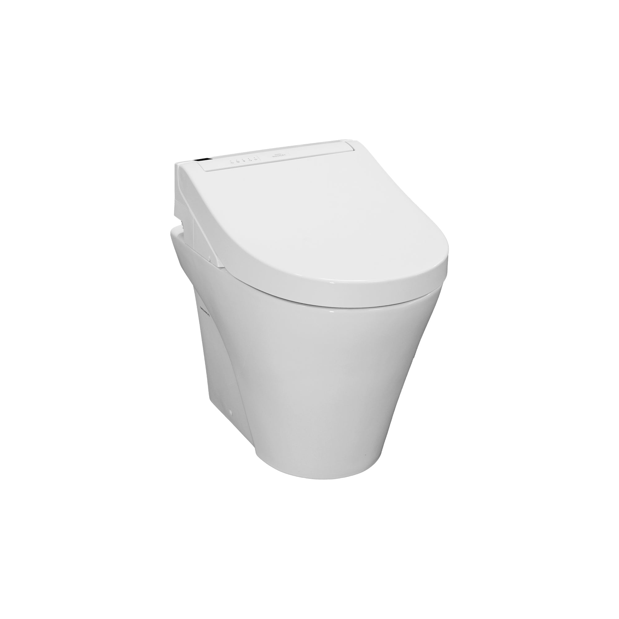 TOTO AVANTE WALL FACED TOILET AND C5 WASHLET W/ REMOTE CONTROL (ROUND) GLOSS WHITE