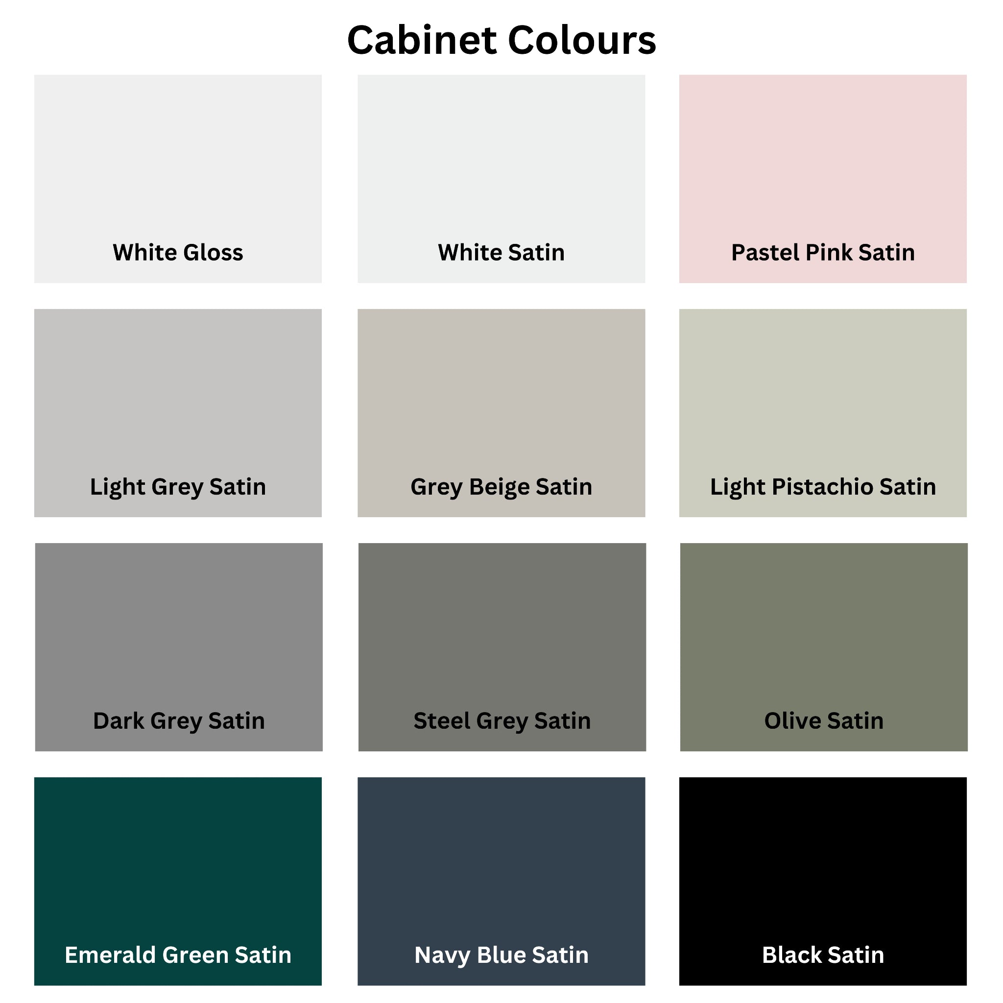TIMBERLINE VICTORIA CUSTOM FLOOR STANDING VANITY (ALL SIZING)