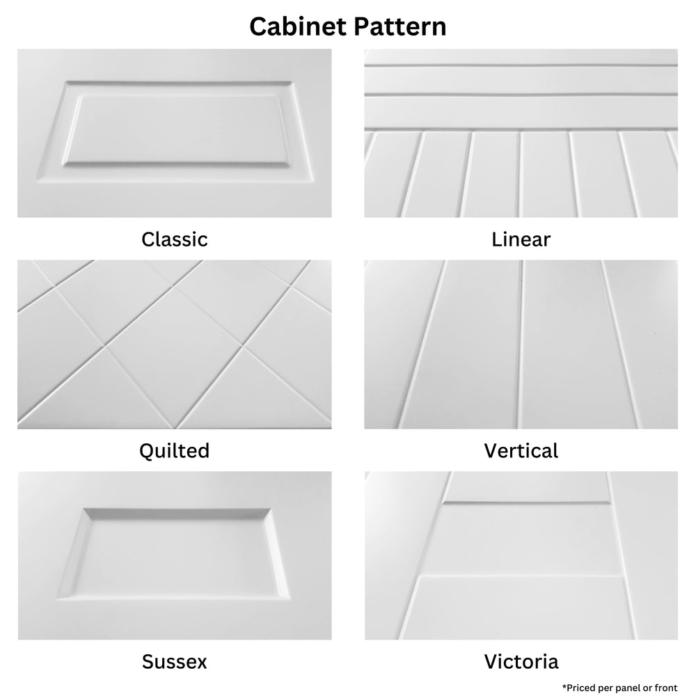TIMBERLINE CUSTOM 2398MM LAUNDRY BASE, TALL AND WALL CABINET WITH LAUNDRY RAIL PACKAGE