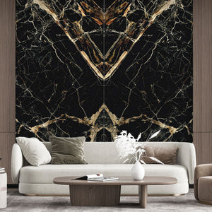 EVERSTONE MEGASLIM CARAVAGGIO GOLD 3200X1600MM RECTANGULAR THIN SLAB (PER SLAB)