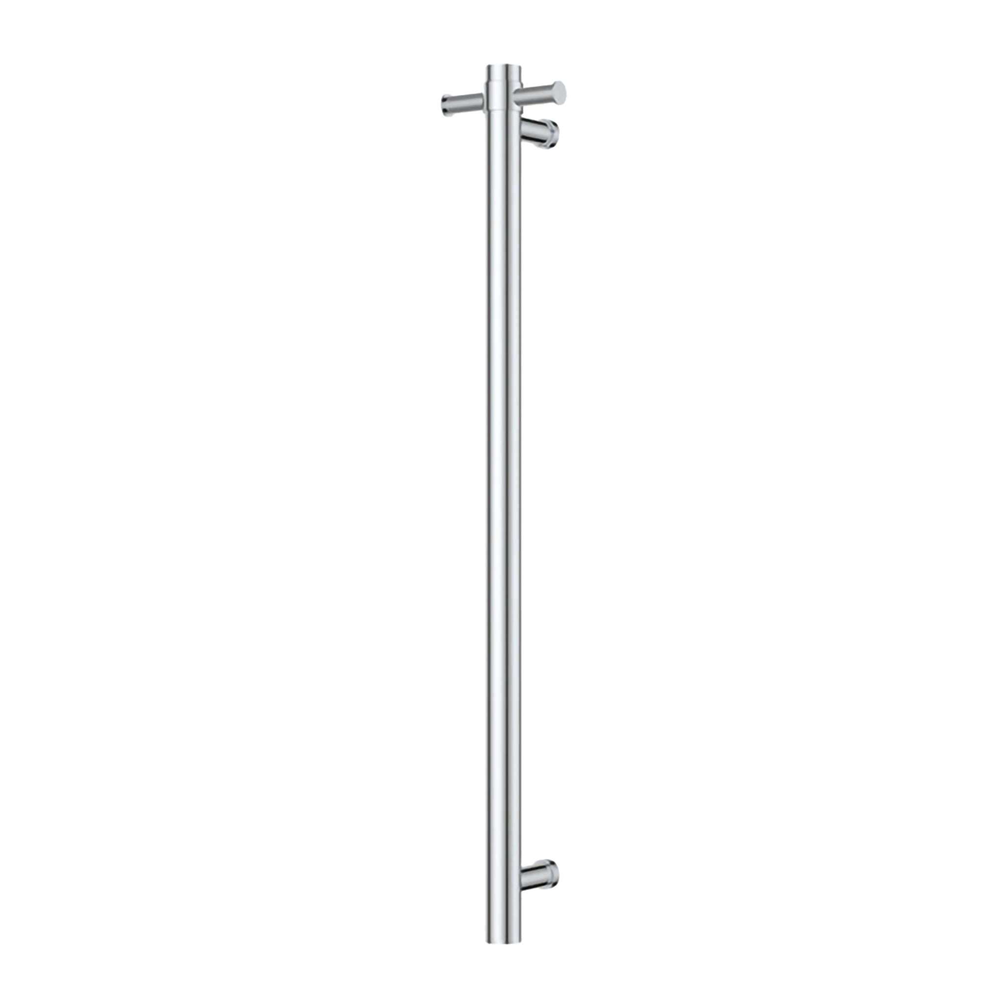 OLIVERI VENICE STAINLESS STEEL HEATED VERTICAL TOWEL RAIL CHROME 1000MM
