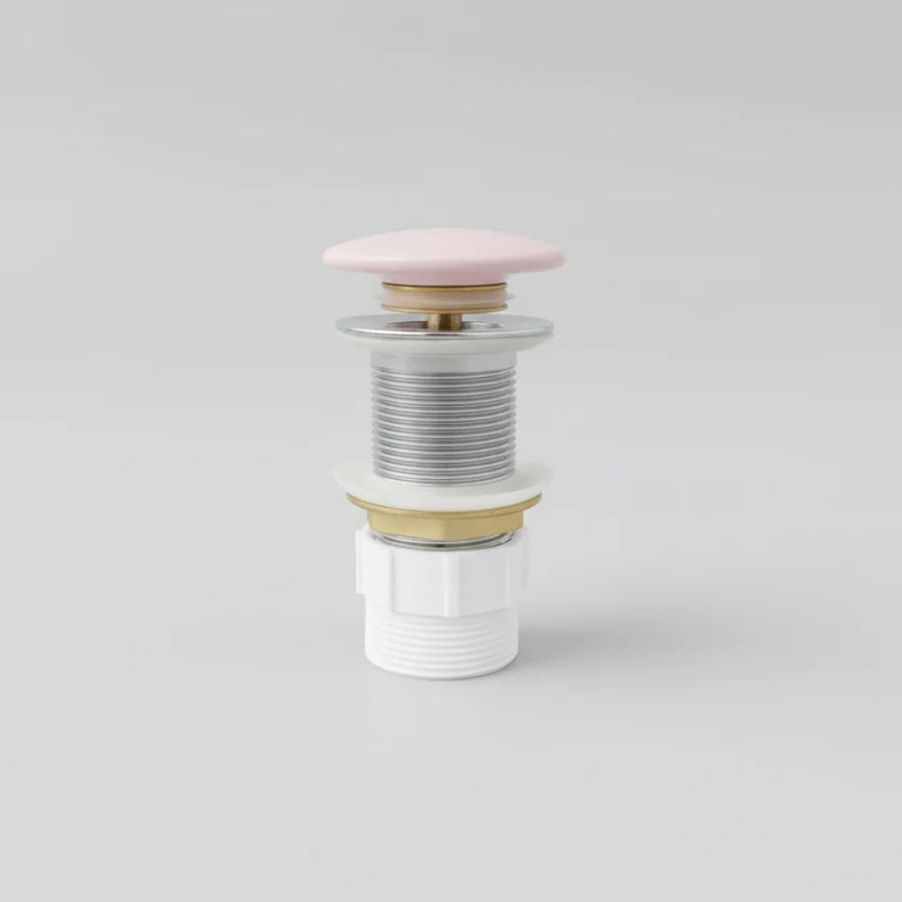 CLAYA POP-UP WASTE NON-OVERFLOW 32MM MATTE PINK