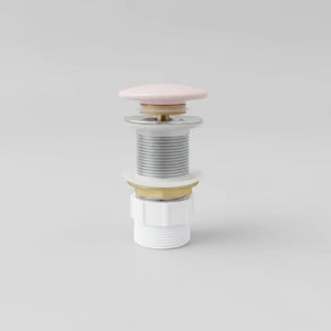 CLAYA POP-UP WASTE NON-OVERFLOW 32MM MATTE PINK
