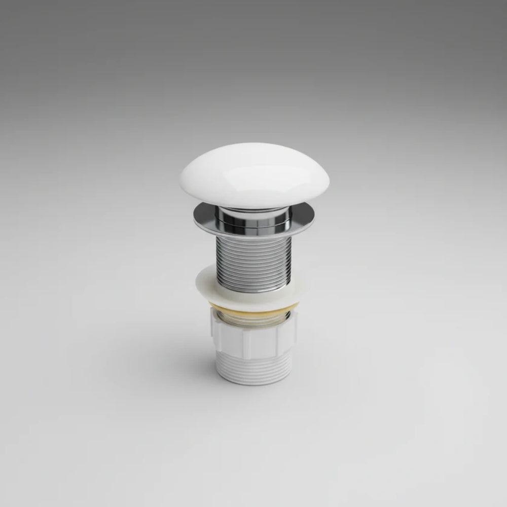 CLAYA POP-UP WASTE NON-OVERFLOW 32MM MATTE WHITE