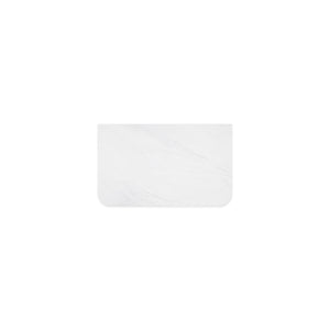 FIENZA CLOUDBURST CURVED SOLID SURFACE BENCHTOP (AVAILABLE IN 750MM, 900MM, 1200MM AND 1500MM)