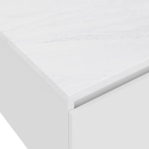 FIENZA CLOUDBURST RECTANGULAR SOLID SURFACE BENCHTOP (AVAILABLE IN 600MM, 750MM, 900MM, 1200MM, 1500MM AND 1800MM)