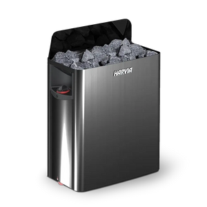 HARVIA MANUAL BLACK WALL HEATER 4.5KW - SW45