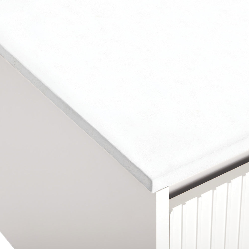 FIENZA CRYSTAL PURE SILICA FREE RECTANGULAR STONE BENCHTOP (MULTIPLE SIZES AVAILABLE)