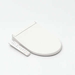 DAELIM ULTRA SLIM SMART BIDET SEAT WITH SIDE CONTROL U-SHAPED GLOSS WHITE