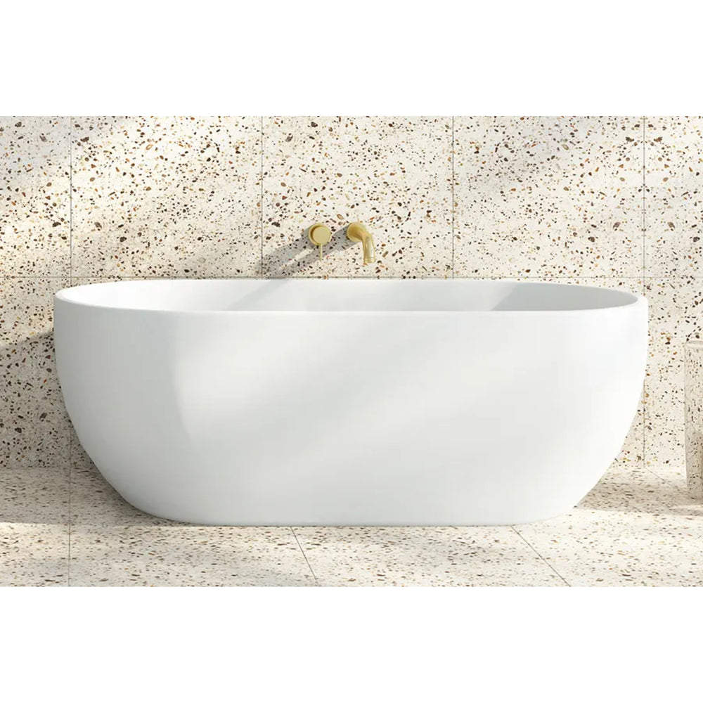 DECINA VALENTINA FREESTANDING BATH GLOSS WHITE (AVAILABLE IN 1500MM AND 1700MM)