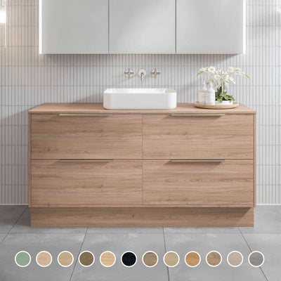 TIMBERLINE DELAWARE CUSTOM FLOOR STANDING VANITY (ALL SIZING)