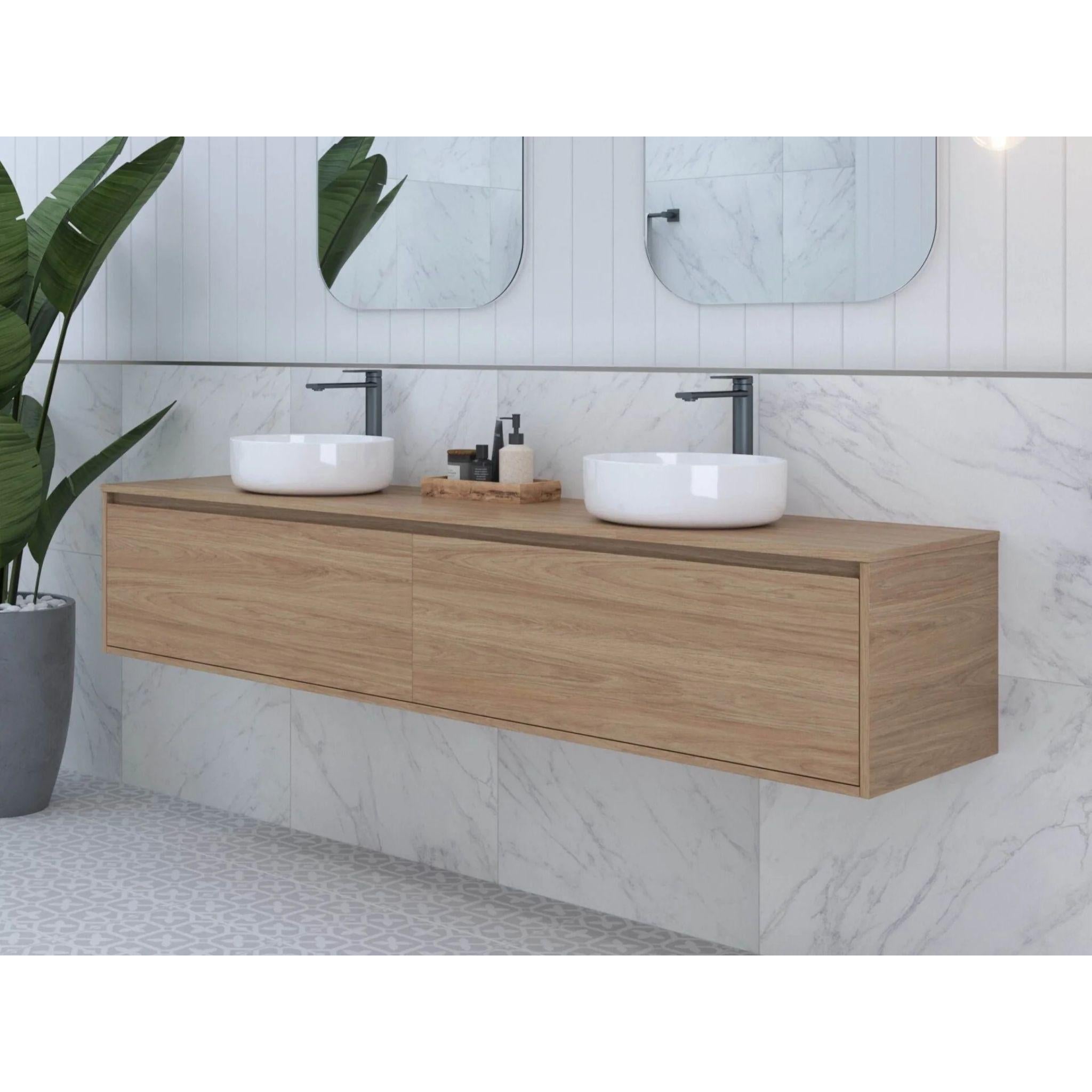TIMBERLINE DELAWARE CUSTOM WALL HUNG VANITY (ALL SIZING)