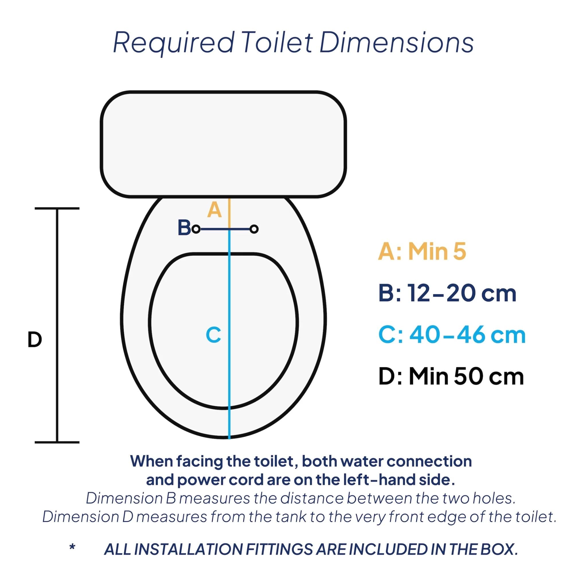 TURNER HASTINGS NARVA BACK-TO-WALL TOILET WITH DIB ULTRA SLIM REMOTE CONTROL WASHLET ELONGATED GLOSS WHITE