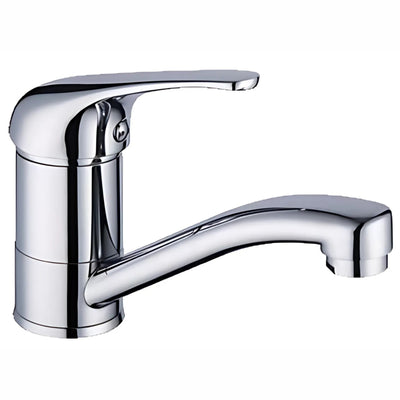 HELLYCAR DEMOS LEAD FREE BASIN MIXER SWIVEL 130MM CHROME
