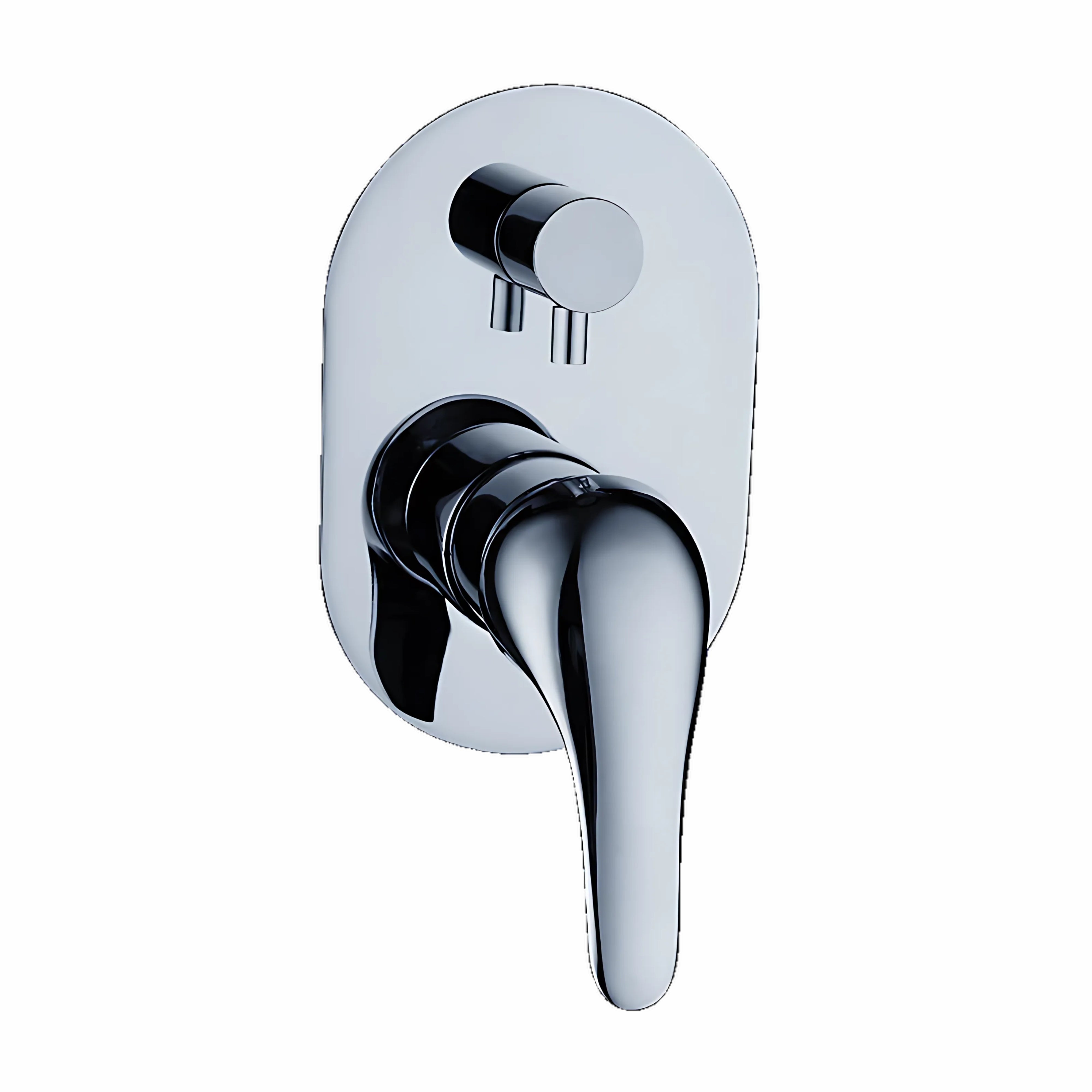 HELLYCAR DEMOS WALL MIXER WITH DIVERTER 150MM CHROME