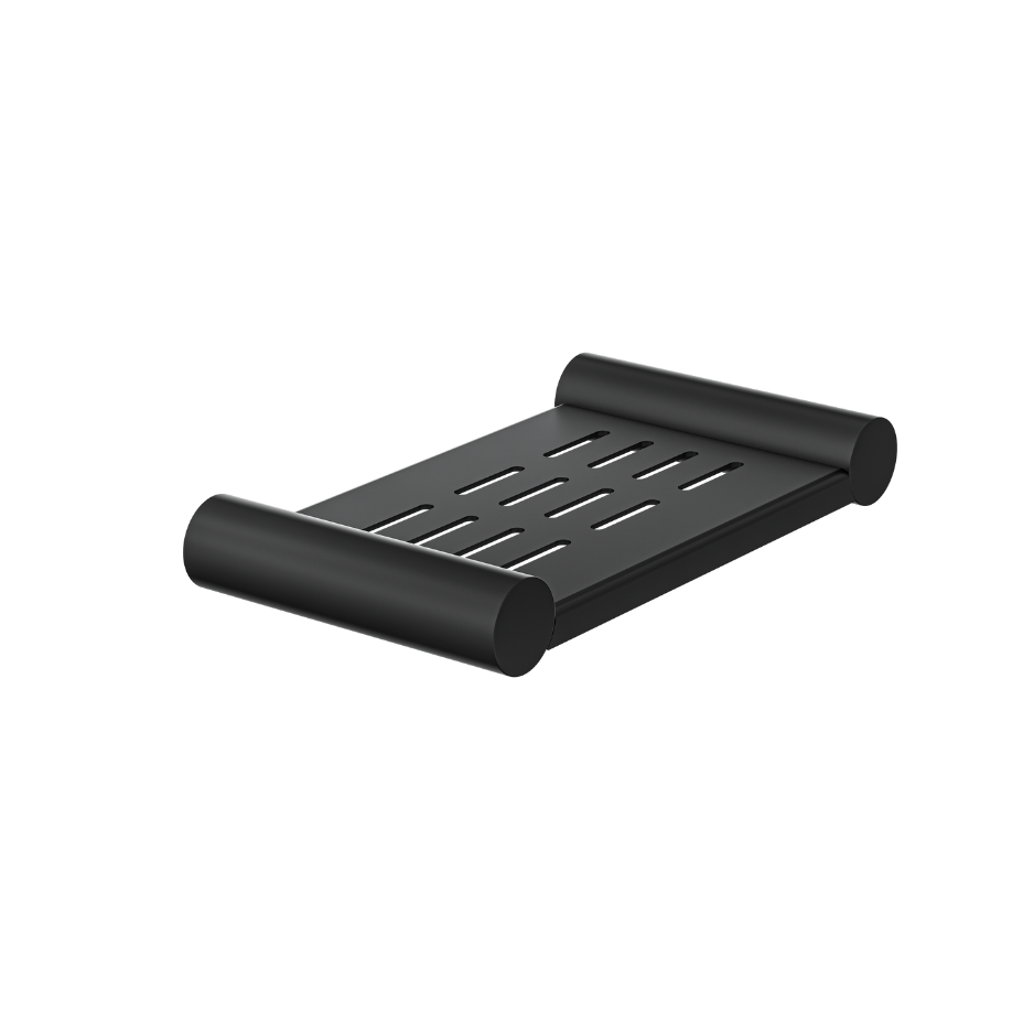 Linsol Dotti Metal Soap Dish 185mm Matte Black - Alternate View