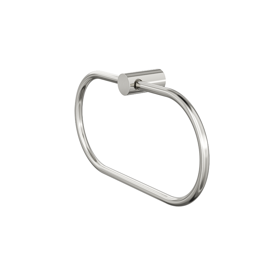 Linsol Dotti Towel Ring 260mm Brushed Nickel